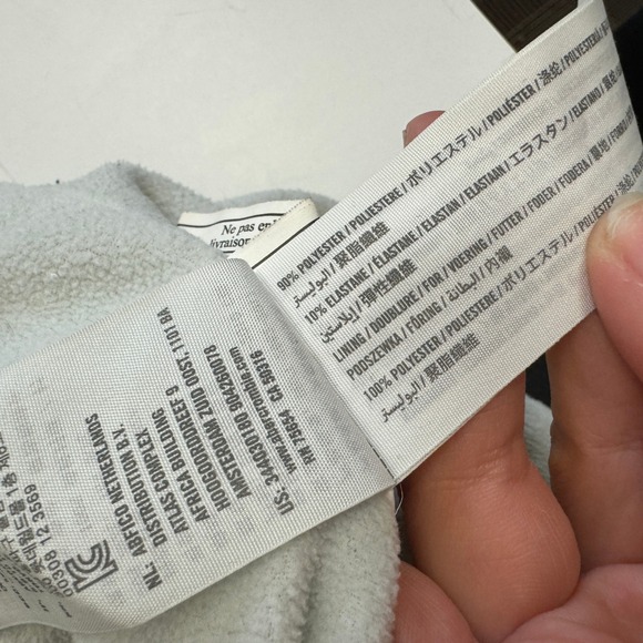 Hollister Jacket Womens Medium Black All Weather Hooded Fleece Lined Gorpcore - Picture 6 of 9